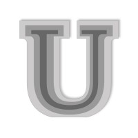 Letter U - High-Relief