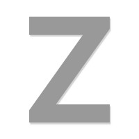 Letter Z - Wall