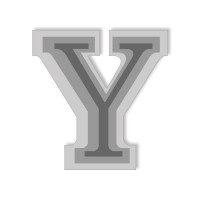 Letter Y - High-Relief