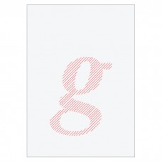 Letter G - Embroidered