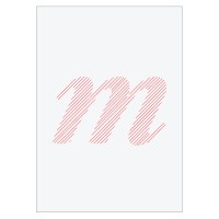 Letter M - Embroidered