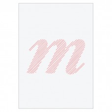 Letter M - Embroidered