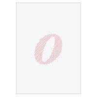 Letter O - Embroidered