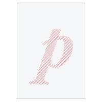 Letter P - Embroidered