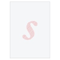 Letter S - Embroidered