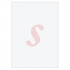 Letter S - Embroidered